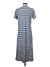 Dylan 100% Cotton Stripes Blue Casual Dress Size XS - photo 2