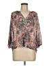 Weston Pink Long Sleeve Blouse Size M - photo 1