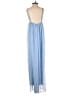 Hers & Mine 100% Polyester Blue Jumpsuit Size M - photo 2