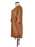 Pol 100% Polyester Brown Short Sleeve Top Size L - photo 5