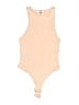 Missguided Tan Bodysuit Size 4 - photo 1