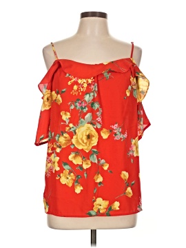 Skies Are Blue Sleeveless Blouse