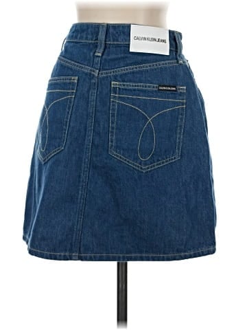 Calvin Klein Jeans Denim Skirt - back