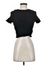 Papermoon Black Short Sleeve Top Size S - photo 1