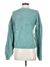 Some Days Lovin Teal Pullover Sweater Size XS - photo 2