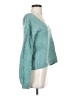 Some Days Lovin Teal Pullover Sweater Size XS - photo 4