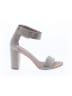 Jeffrey Campbell Silver Sandals Size 8 1/2 - photo 1