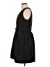 Taylor 100% Polyester Solid Black Cocktail Dress Size 12 - photo 5