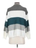 Amaryllis Color Block Gray Turtleneck Sweater Size S - photo 2