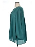 Bobeau 100% Polyester Teal Long Sleeve Blouse Size 2X - photo 5
