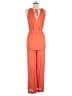 Sundance 100% Rayon Solid Orange Jumpsuit Size S - photo 2