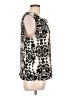 Liz Claiborne 100% Polyester Black Sleeveless Blouse Size L - photo 4