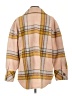 On 34th Plaid Tan Coat Size L - photo 2