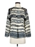Aqua 100% Polyester Blue Ivory Long Sleeve T-Shirt Size S - photo 1