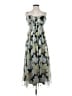 Lulus Floral Gray Cocktail Dress Size S - photo 1