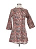 Assorted Brands Paisley Brown Casual Dress Size S - photo 1