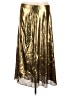 J.Crew 100% Polyester Metallic Gold Formal Skirt Size L - photo 1