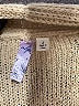 Alya 100% Acrylic Tan Cardigan Size S - photo 7