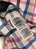 Chaps Checkered-gingham Pink Long Sleeve Button-Down Shirt Size M - photo 8
