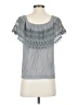 TOBI Gray Short Sleeve Top Size S (estimated) - photo 2