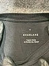 Everlane 100% Cotton Solid Black Short Sleeve Turtleneck Size S - photo 7