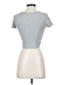 Shein Silver Short Sleeve T-Shirt Size 2 - photo 2