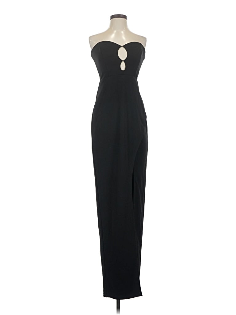 Pre-owned Lulus Cocktail Dress In Black