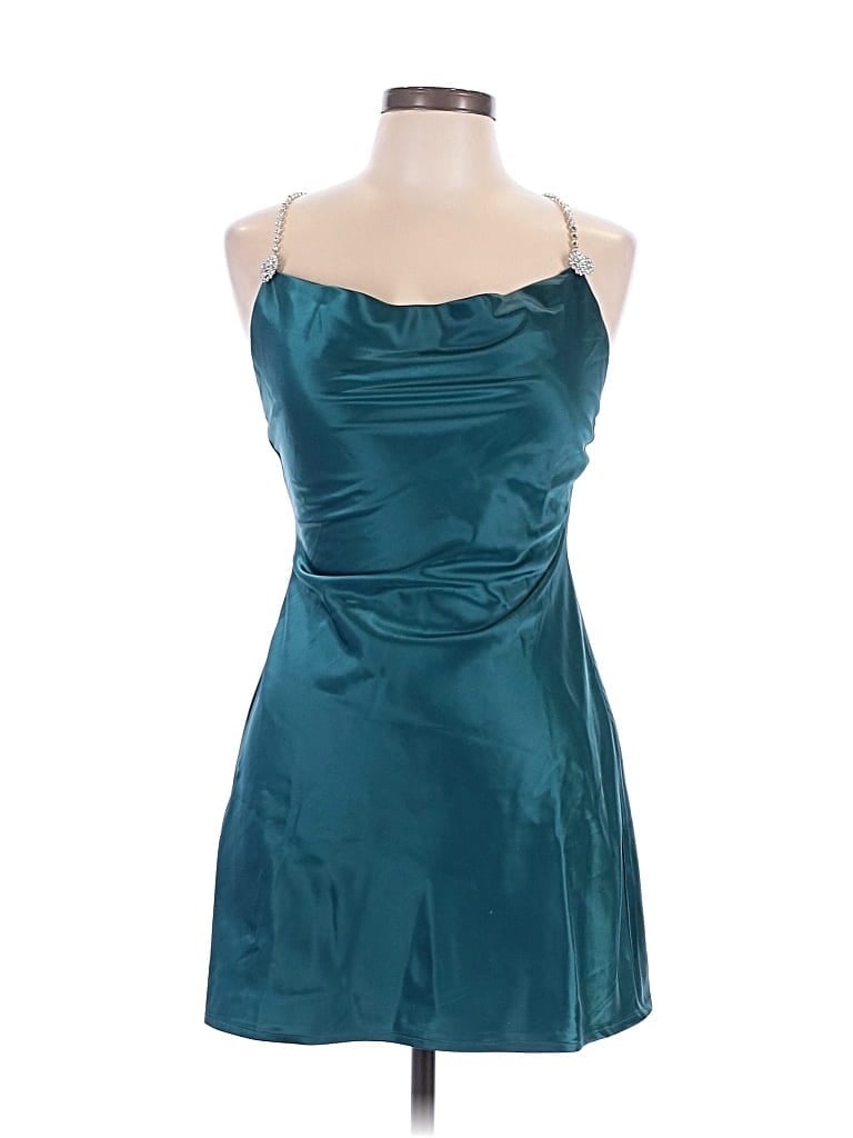 Pre-owned Muse Cocktail Dress In Teal