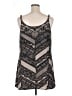CAbi 100% Polyester Black Sleeveless Blouse Size XL - photo 2