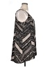 CAbi 100% Polyester Black Sleeveless Blouse Size XL - photo 4