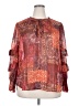 frye & co. Red Long Sleeve Blouse Size XXL - photo 1