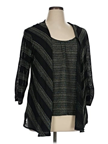 Elementz 3/4 Sleeve Blouse (view 1)