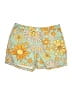 Unbranded Floral Yellow Shorts Size 34 waist (estimated) - photo 1