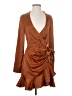 BOSKEMPER Brown Cocktail Dress Size S - photo 1