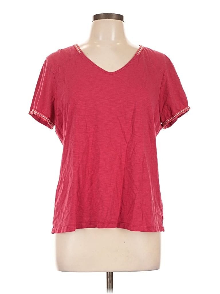Pre-owned Aventura Short Sleeve T-shirt In Red