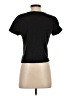 Madewell 100% Cotton Black Texture &amp; Thread Wrap-Tie Top Size XS - photo 2