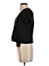 Madewell 100% Cotton Black Texture &amp; Thread Wrap-Tie Top Size XS - photo 5