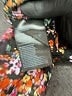 H&M Floral Black Long Sleeve Blouse Size XL - photo 8