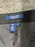 Chaps 100% Linen Solid Black Formal Skirt Size 10 - photo 3