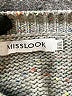 Misslook Tweed Gray Pullover Sweater Size XXL - photo 7