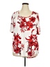 Lane Bryant White Short Sleeve Blouse Size 18 - 20 Plus - photo 1
