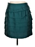 H&M 100% Polyester Teal Formal Skirt Size 12 - photo 2