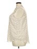 Liz Claiborne 100% Polyester Polka Dots Ivory Sleeveless Blouse Size XXL - photo 5