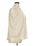 Liz Claiborne 100% Polyester Polka Dots Ivory Sleeveless Blouse Size XXL - photo 4