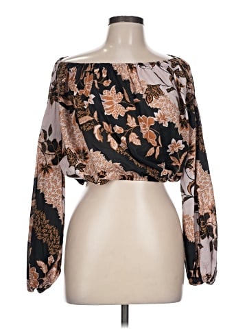 Olivaceous Long Sleeve Blouse (view 1)