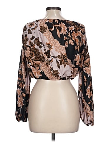 Olivaceous Long Sleeve Blouse (view 2)