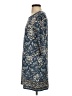 Max Studio Paisley Blue Casual Dress Size XS - photo 5