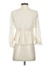 Japna 100% Polyester Ivory 3/4 Sleeve Blouse Size S - photo 2