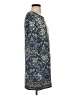 Max Studio Paisley Blue Casual Dress Size XS - photo 4