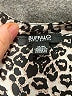 Buffalo by David Bitton 100% Polyester Animal Print Black Short Sleeve Blouse Size M - photo 7